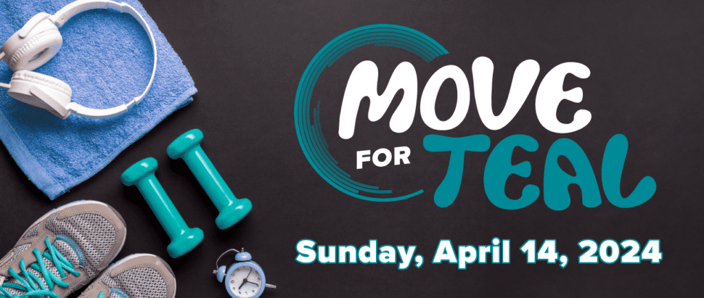 move for teal fitness event