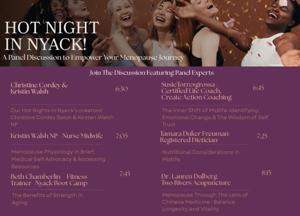 hot night in nyack panel listing